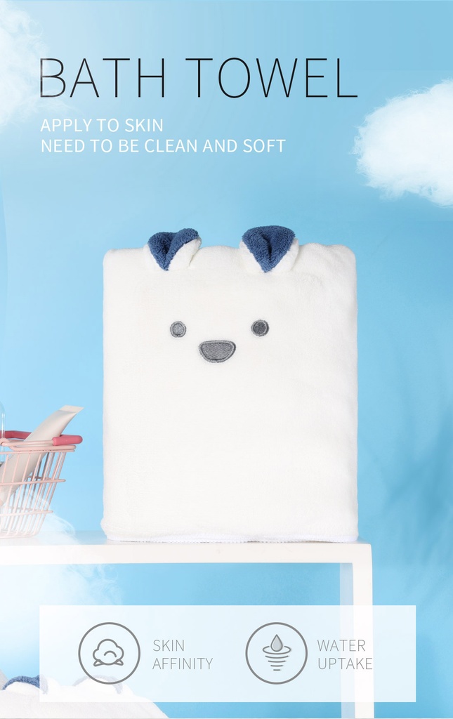 Bath Towel Bear