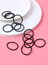 Black Small Hair Loop 80pcs
