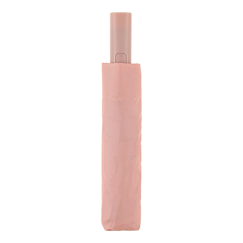 Classic Three fold Automatic Umbrella Pink