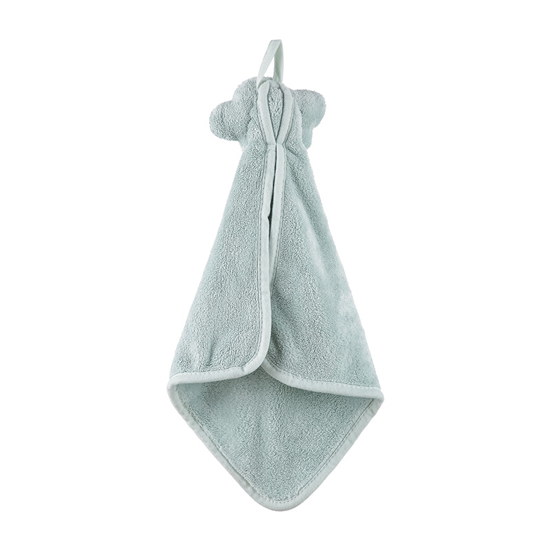 Coral Fleece Lovely Cloud Hand Towel