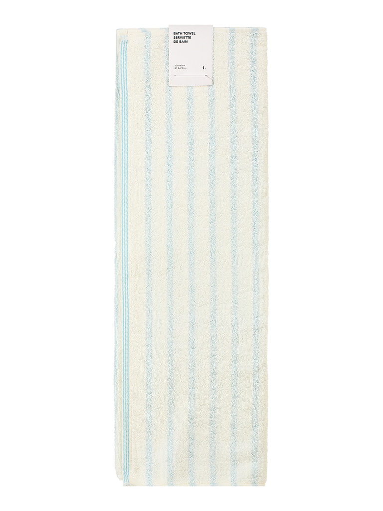 Bath towel Blue