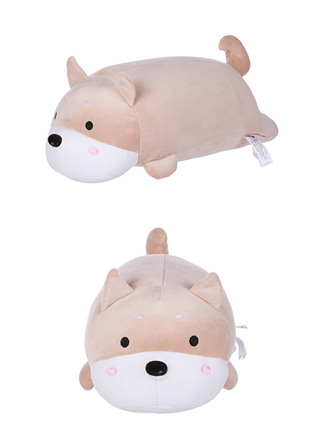 Cute Shiba Plush Toy Khaki