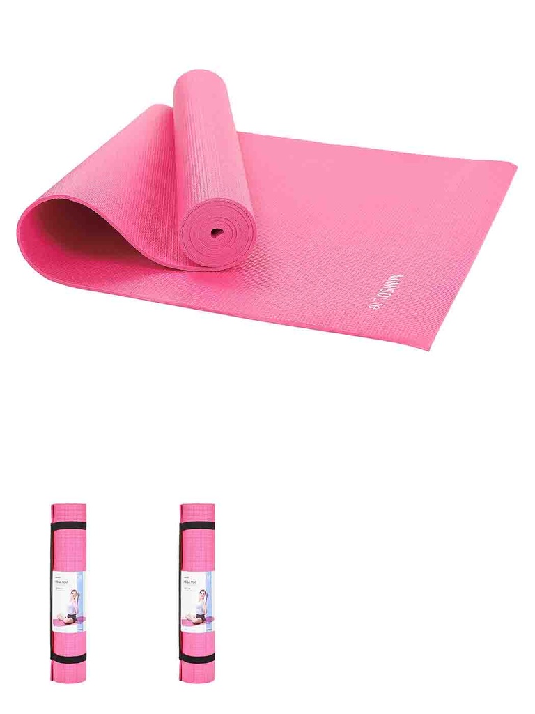 3mm Comfortable Yoga Mat Rose Red