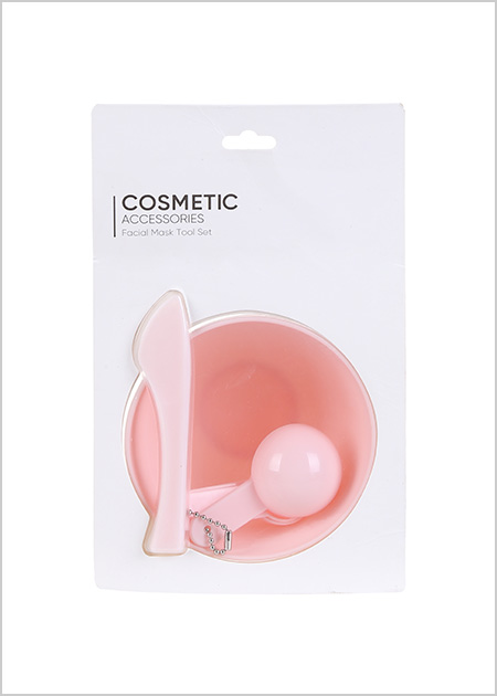 Facial Mask Tool Set Pink
