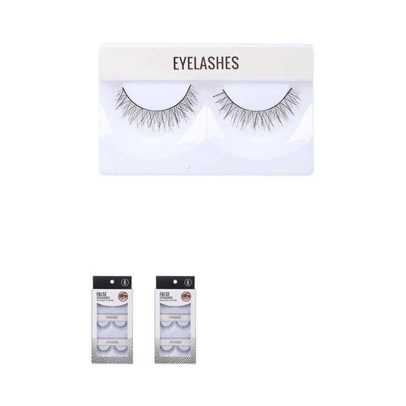 Crisscross False Eyelashes 6 pairs