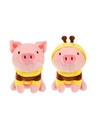 Piglet Plush Toy Bee Hoodie