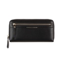 Women s Long Zipper Wallet Black